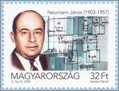 John von Neumann Stamp